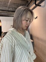 ツイッグ バイ ヤード(twig by YARD.)&nbsp;ホワイトベージュボブ◎