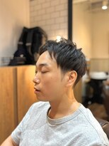 ジェントル(GENTLE)&nbsp;軽やかな束感で魅せる刈り上げメンズショート