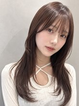 クローズ(cross-z)&nbsp;顔周りレイヤー×ロングヘア【東川口/浦和美園】