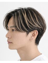 ポート 浦和(PORT)&nbsp;浦和メンズハイライトカラーメンズメッシュセンターパート