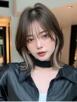 ロッソ 大橋店(Rosso) くすみベージュのくびれボブ【大橋】