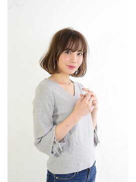 アース 北浦和店(HAIR&MAKE EARTH) 【EARTH北浦和】大人かわいいボブ☆タンバルモリ☆