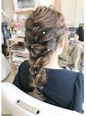あみおろしアレンジ【ヘアアレンジ　立川/立川南/八王子/袴】