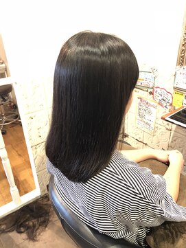 インショウ 中山駅本店(iNSYO) 【髪質改善縮毛矯正】初めて【ビフォーアフター】