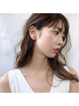 カールム(carlm) 【ｃａｒｌｍ/上川美幸】ブラウンカラー×ショートバング