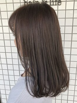 ヘアーアンドライフ ドア(hair&life Door)の写真/まだ全国でも取り扱いが少ない髪を強くする最新TR【N.ケラリファイン】導入！思わず触りたくなる髪質に♪