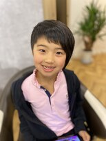 ダリア(dahlia)&nbsp;キッズカット　女の子アシメ