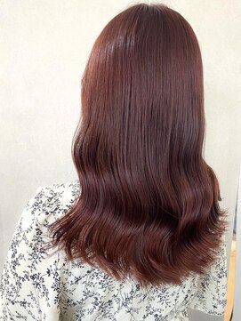 プラグ バイ ネオリーブ(plug by neolive) ブリーチなし♪チョコレート×髪質改善 [髪質改善/縮毛矯正]