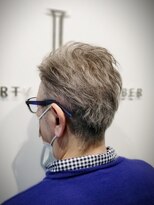 リバティシェアバーバー 銀座(LIBERTY SHARE BARBER)&nbsp;【ダンディメンズ】サイドパートツーブロックスタイル