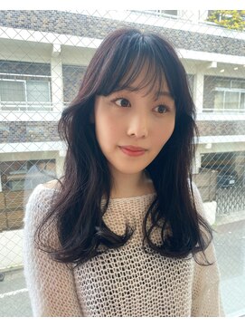 モイシェン(mauschen) ローズカラー×ミディアムヘア