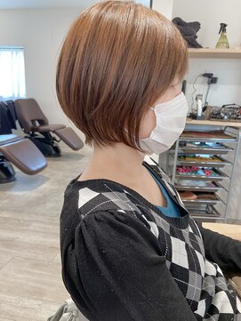 ジジ フィーカ 佐野(Gigi fika) ショートボブ