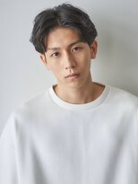 アールプラスヘアサロン(ar+ hair salon)&nbsp;ナチュラル前下がりセンター×センターパート