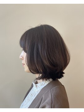 レリコ ニド(Relico-nid) 髪質改善20代30代40代大人可愛い艶髪×くびれミディアム