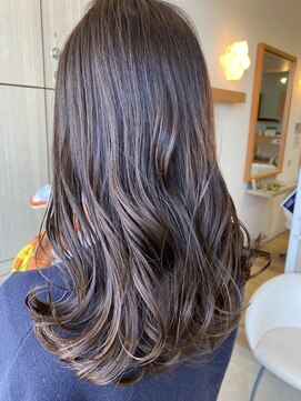 エス ハート オブ ヘアー 名東店(Heart of HAIR) 【ES 佐藤】Winter Style #35 うる艶髪ベージュカラー