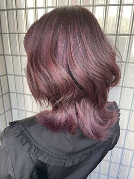 マティーナ ヘアー 池袋(Matina hair) 【ピンクパープルぴんく濃いめ】20代30代40代