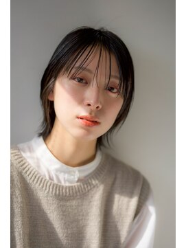 ヘアメイク エイト キリシマ(hair make No.8 kirishima) シースルーバング×顔まわりレイヤー・ @no8_doc_shinichi