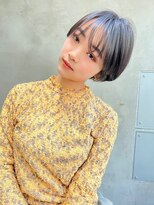 【kate 大宮】レトロボブ×ブルーブラック