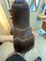 ジーナ 本八幡(Zina)&nbsp;大人かわいい20代30代40代小顔ショコラベージュ　Zina本八幡