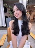 大人かわいいレイヤーカット顔周りカット前髪カットくびれヘア