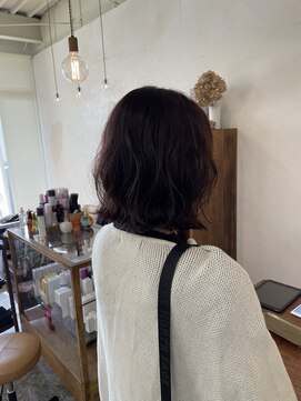 スロウ(sloe) 外はねパーマ