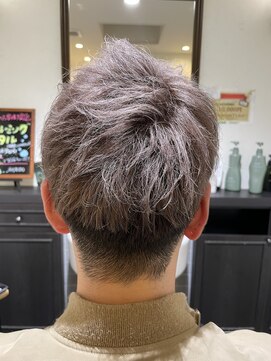 ルシードスタイル リム(LUCIDO STYLE Rim) メンズ×ミルクティー