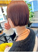 【ビフォーアフター】髪質改善シルクリペア/ストレートボブ