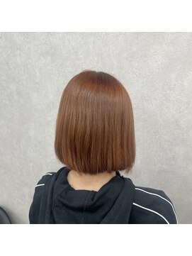 アン ブリーチ 大宮駅東口店(UN BLEACH) ブリーチなしオレンジブラウンカラー♪♪