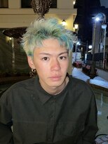 オーシャントーキョー サニー 原宿(OCEAN TOKYO Sunny)&nbsp;ベリーショートスパイキーショートハイトーンカラーアースカラー