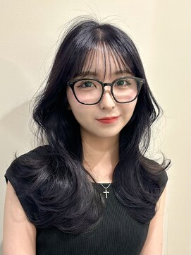 ユニコ(unico) 韓国風/レイヤー/小顔/前髪カット/髪質改善/グレージュ/透明感