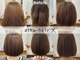 アルク(alku hair)の写真/髪に艶を与え頑固なくせ毛、ダメージ毛によるパサつきやうねりを抑え、思わず触れたくなるような美髪へ☆