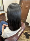 縮毛矯正でお手入れ楽ちんに(^ ^)