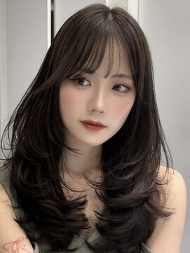 レディアル 渋谷(REDEAL) 韓国ヘア/ブリーチ/暖色カラー/ワンホン【レイヤー/渋谷】