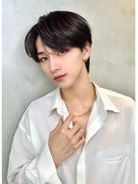 グロー オオミヤ アネックス 大宮(GLROW OMIYA ANNEX)&nbsp;韓国マッシュ×センターパート韓国パーマメンズカット[大宮]