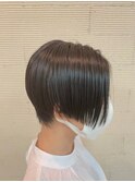 ハンサムショート　ダメージレスカラー