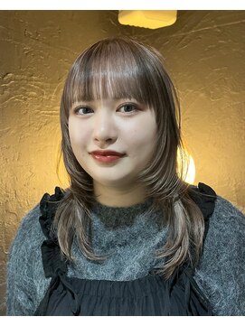 ヒート バイ アンカットラウンジ 渋谷(HEAT by UNCUT&LOUNGE) ミルクティーカラー×ローライト