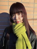 ボコカ(bococa) 【Vicky指名】ワインレッド 姫カットレイヤー