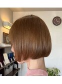 切りっぱなしボブ