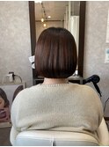 前下がりボブ