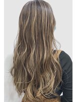 レセ 南柏店(Laissez)&nbsp;外国人風バレイヤージュ/スーパーロング/ハニーブラウン/モテ髪