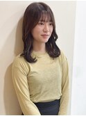 【MIO】透明感グレージュ×ミディアム