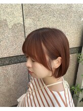 フラット(flat) バングメイクパーマ