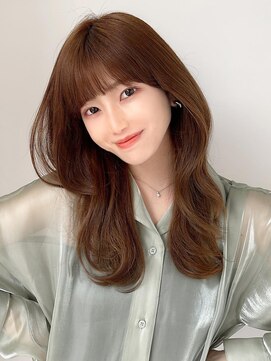 ラルユー 金山(LallYou) 2wayバングでイメチェン！顔まわりレイヤーくびれヘアが人気