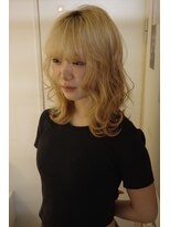 アンブル リュクス 池袋(amble luxe)&nbsp;ハイトーンカラー/似合わせカラー/スタイリング