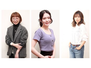 マーズ エナックヘアー(Mars enak hair)の写真/経験を積んだ女性スタッフのみのサロン。女性ならではの目線で、あなたのお手入れのしやすさを実現♪