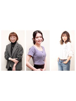 経験を積んだ女性スタッフのみのサロン。女性ならではの目線で、あなたのお手入れのしやすさを実現♪