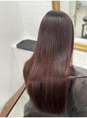 髪質改善トリートメントブリーチなしダブルカラー