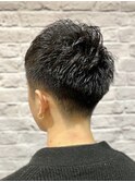 無造作アップバングショート【新宿/理容室/バーバー】