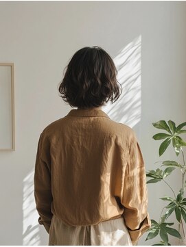 ドアーズ(Door's) 30代40代ショート白髪染めグレイカラーボブ艶栄名駅伏見丸の内