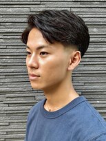 canvas. 川崎 men's メンズ/ハイトーン/ブリーチ フェードカット