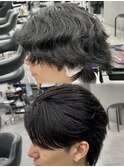 パーマ落とし曲がる縮毛矯正縮毛矯正失敗原宿メンズパーマ